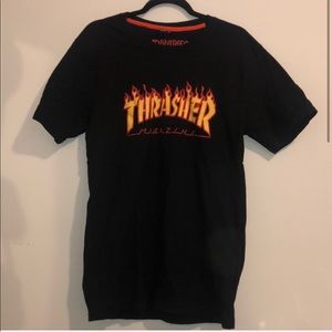Thrasher t-shirt.